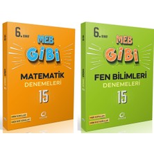 Oksijen Yayınları Oksijen 6. Sınıf Matematik + Fen Bilimleri Lgs Gibi Branş Denemeleri Seti 2 Kitap