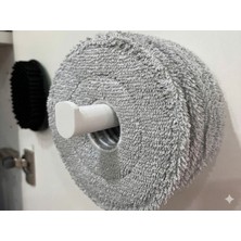 Sora Design Robot Süpürge Mop Bezi Için Duvar Askı Aparatı Kurutma ve Düzenleme Standı