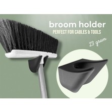 Sora Design Duvar Tipi Süpürge ve Kablo Askısı Tutucu Aparat