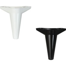 Nobel Wetra Ayak Düz Siyah 12 cm