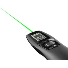 Gjob R800 Yeşil Laser Kablosuz Lazer Sunum Kalemi , Sunum Kumandası , Laser Powerpoint 15 Metre Çekim Ithalatçı Gar