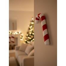 Novytech Dekoratif Yılbaşı Şekeri Yerde Biblo Salon Dekoru 13X34 cm - Lisinya