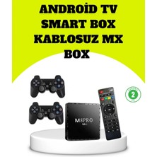 Narnuga M8PRO Android Tv Box ve Retro Oyun Konsolu 64GB