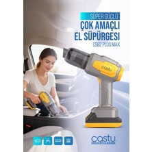 CS62 Plus Max Kablosuz Taşınabilir Şarjlı Vakum Süpürge-Oto-Ofis-Ev Temizliği 20000PA