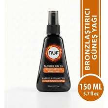 Nuf Kozmetik Hızlı Ve Kalıcı Bronzlaştırıcı Güneş Yağı
