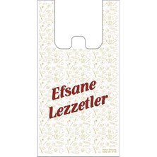 Bekar Ambalaj Hışır Poşet Büyük Boy 30X58 cm (Efsane Lezzetler)-1 kg