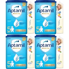 Nutrıcıa Aptamil Pronutra 800GR Devam Sütü No:5 (2-3 Yaş) + Islak Mendil Hediye (4 Lü Set)