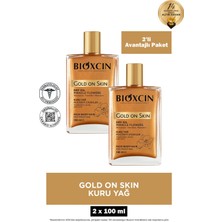 Bioxcin Gold On Skin Kuru Yağ 100 ml 2 Adet