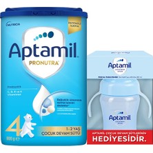 Nutrıcıa Aptamil Pronutra 800GR Devam Sütü No:4 (1-2 Yaş) + Suluk Hediye
