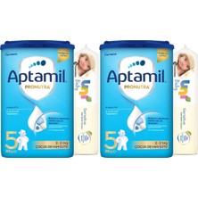 Nutrıcıa Aptamil Pronutra 800GR Devam Sütü No:5 (2-3 Yaş) + Islak Mendil Hediye (2 Li Set)