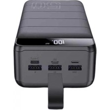 Narnuga Powerbank Çoklu Şarj Girişi 50.000 Mah Taşınabilir Dijital Göstergeli