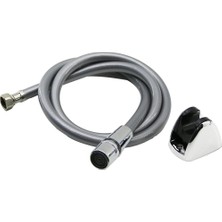 Go İthalat Gri Plastik Perlatörlü Taharatmatik Hortum  120CM (5468)