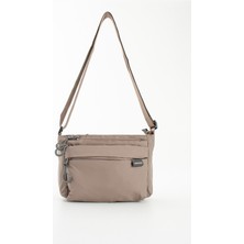 Sanmorris 6 Bölmeli Suya Dayanıklı Paraşüt Kumaş Çapraz Askılı Omuz Çantası