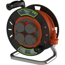 Huzur Elektrik Bylion Plastik Makara 20M 3x2,5mm Ttr Kablo Kapaklı 130-343-1320/PSP-20325-F