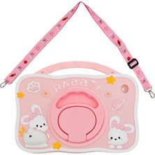 Nettech Samsung Galaxy A9 Plus X210 Uyumlu Maskot Rabbit Seri Arka Koruma