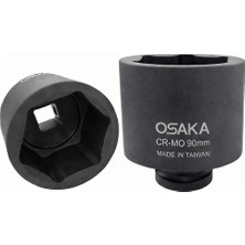 Osaka 1" Altı Köşe Havalı Derin Lokma 90 mm