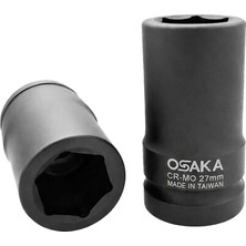 Osaka 1" Altı Köşe Havalı Derin Lokma 27 mm