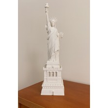 Sora Design Özgürlük Heykeli Dekoratif Biblo Detaylı Masaüstü ve Vitrin Süs Eşyası