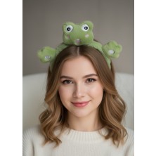 Kurbağa Şeklinde Peluş Taç