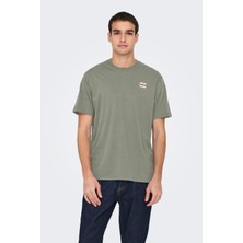 Only & Sons Onsdawson Erkek Regular Fit Kısa Kollu T-Shirt | Günlük Kullanım