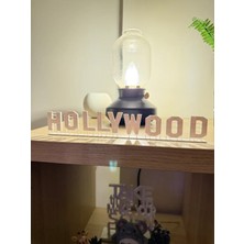 Sora Design Hollywood Yazı Dekoratif Masa ve Raf Süsü – 25 cm