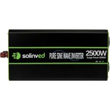Solinved - Inges 12 Volt 2500 Watt Tam Sinüs Inverter - 12 V 2500 W Invertör , 220 Volt Çevirici
