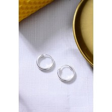 925 Ayar Gümüş Halka Küpe 2mm - 16 mm