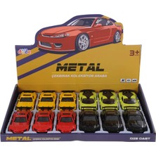 Hak-İş Oyuncak 10,5 cm Metal Çekbırak Araba – Koleksiyon Oyuncak Araç (1 Adet)