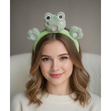 Kurbağa Şeklinde Peluş Taç