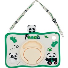 Nettech Samsung Galaxy A9 Uyumlu Maskot Panda Seri Arka Koruma