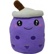 Top Rock Store 15 cm Peluş Hediyelik Sevimli Pipetli Bardak