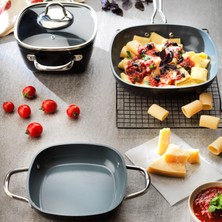 Schafer Gastronomie Master Seramik Tava 26 Cm-Siyah/gri