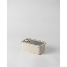 Madame Coco Damia Çelik Saklama Kabı - Soft Bej - 1100 ml