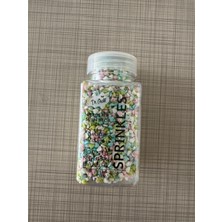 Zuzu Pasta Malzemeleri Pasta Süsleme Şekeri (Kalpli Mint) 100GR