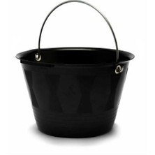 Primanova Saplı Kova Siyah 10 Lt