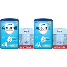 Nutrıcıa Aptamil Pronutra 800GR Devam Sütü No:4 (1-2 Yaş) + Suluk Hediye (2 Li Set)