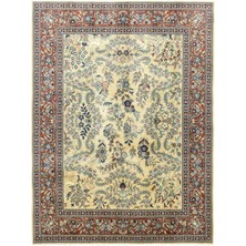 Soho Antiq Alvand Çiçekli El Dokuma Iran Halısı 202X251 cm