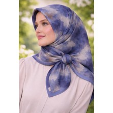 Mavi İpek Mavi Ipek Pamuklu Soft Eşarp D2