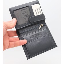 Willpolo Hakiki Dana Derisi Dikey Büyük Boy Cüzdan Kartlık (11.5x9.5cm)