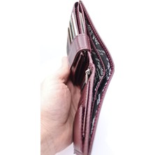 Willpolo Hakiki Dana Derisi Dikey Büyük Boy Cüzdan Kartlık (11.5x9.5cm)