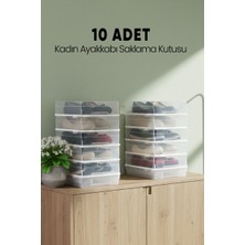 ELECTRONX Kadın Ayakkabı Saklama Kutusu-Hava Kanallı-Ayakkabı Düzenleyici