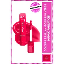 NYX Professional Makeup Jelly Job Dolgun & Parlak Görünüm Veren Dudak Parlatıcısı - 14 - Cherry Jelly