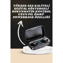 Narnuga Yeni Nesil Akıllı Saat Ve Bluetooth Kulaklık Kampanyası Dokunmatik Kare 7 Kordonlu