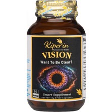 Kiperin Vision | Göz & Net Görüş | Çinko, Selenyum, Astaksantin, Lutein, Safran.. | 30 Günlük