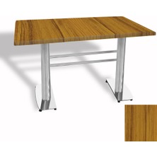 Dockers Tokyo Masa Kromnikel (Werzalit, Allzalit Yada Wermodin Tabla 80X120) - Real Teak