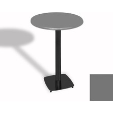 Dockers Bistro Masa Tokyo Esb - (Werzalit, Wermodin ve Allzalit Tabla 70 cm Çap) - Koyu Gri