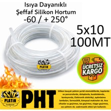 Platin Hırdavat Silikon Hortum 5X10 250 Derece Isıya Dayanıklı ( 100 Metre ) PLT28000208