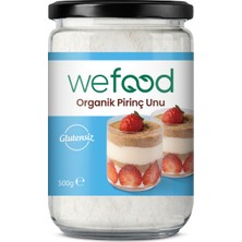 Wefood Organik Pirinç Unu 500 gr 8682392174327