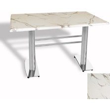 Dockers Tokyo Masa Kromnikel (Werzalit, Allzalit Yada Wermodin Tabla 80X120) - Afyon Mermer