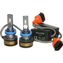 3 Tıkla Evolution Audi A7 2012-2020 Sis Farı H11 Beyaz LED Xenon 22000 Lümen